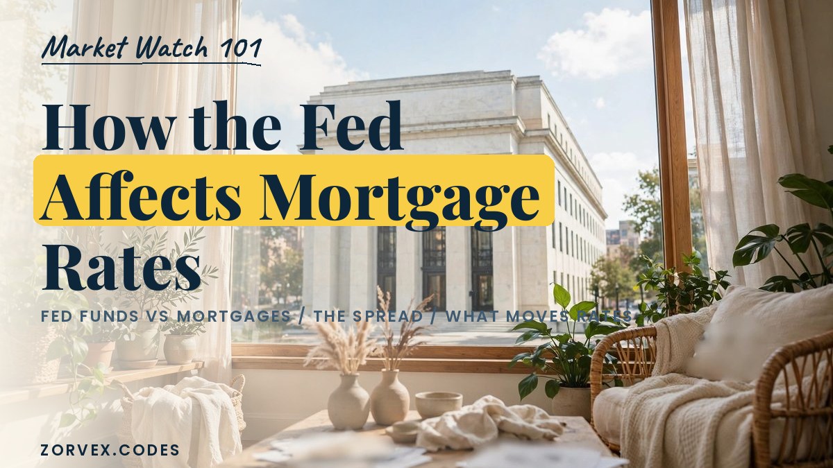 How the Fed Affects Mortgage Rates