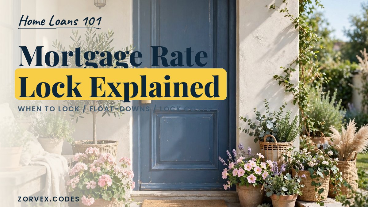 Mortgage Rate Lock Explained
